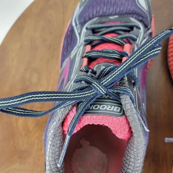 Brooks Ghost 8th Edition Womens Shoes 8.5 Purple Mesh DNA Loft Athletic Running - Image 4