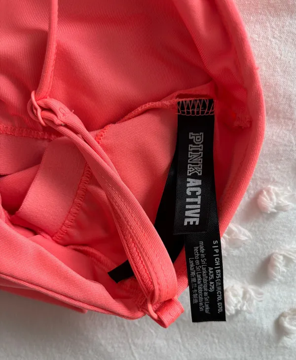 PINK Victoria’s Secret Crop Active Bra - Image 3
