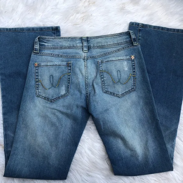 Stretch denim boot cut jeans Size undefined - Image 4