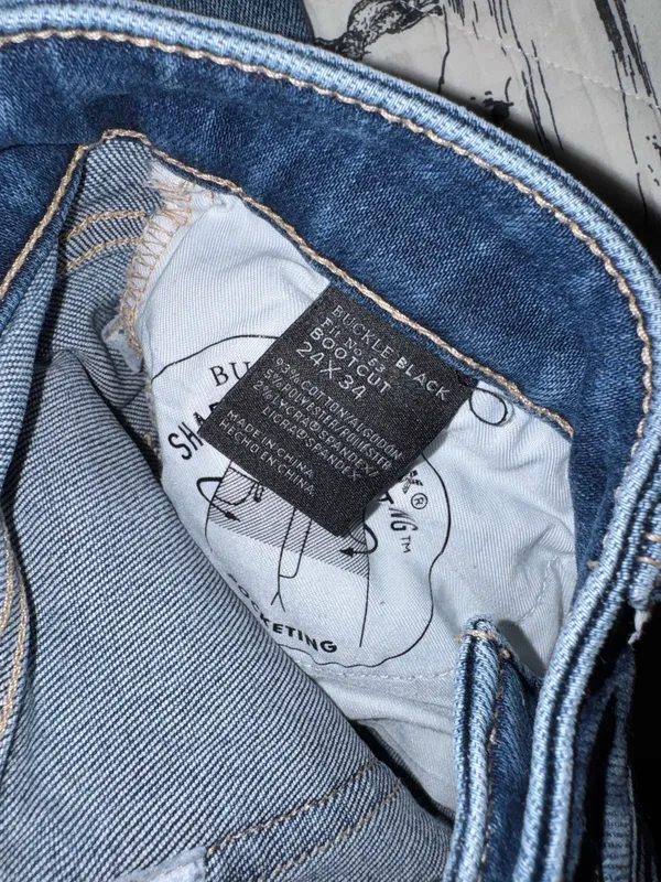 BKE Buckle Black Bootcut Jeans - Image 5