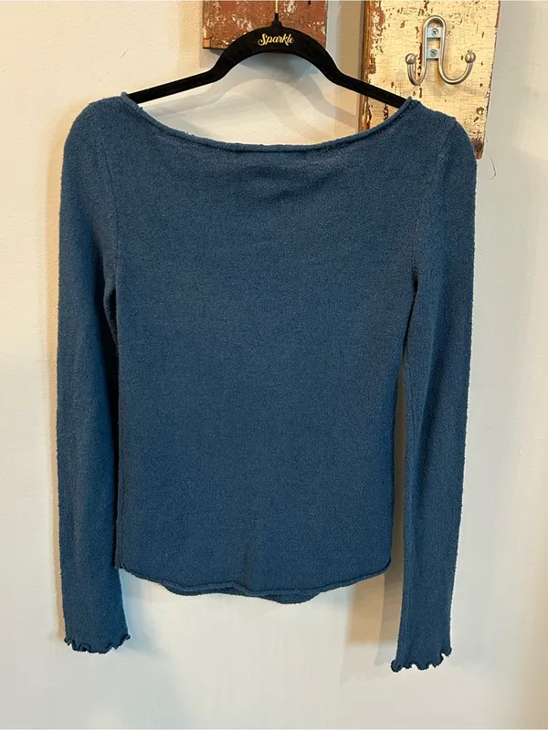 Free People FP Beach Blue Heron Longsleeve Tee - Image 2