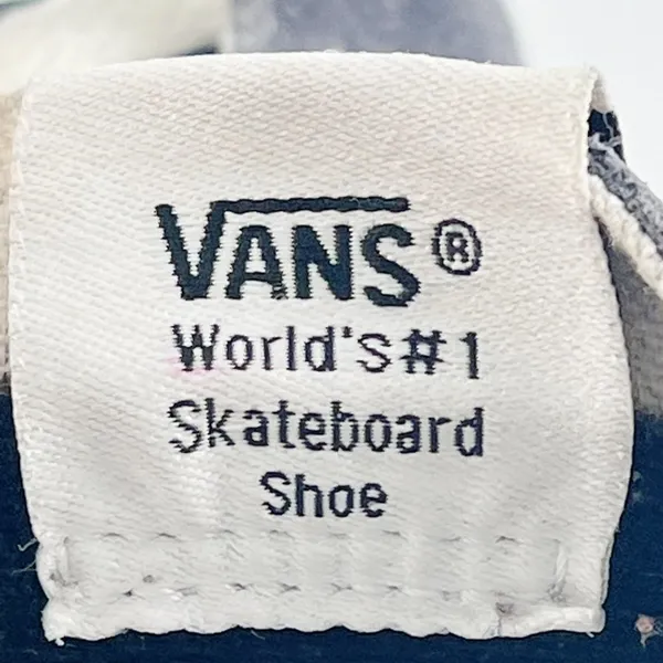 Vans Old Skool Sk8-Hi Canvas Suede High Skate Sneakers Shoes Blue Grey Women 7 - Image 11