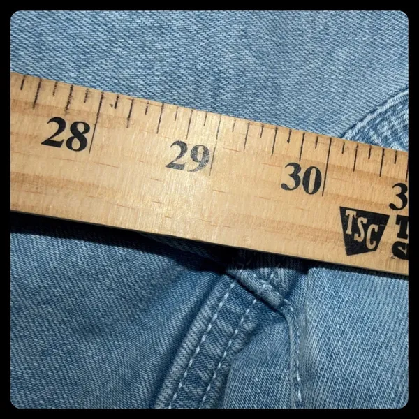 Old Navy Sky-Hi Wide Leg Jeans Womens 20 Light Wash Extra High Rise Denim - Image 5