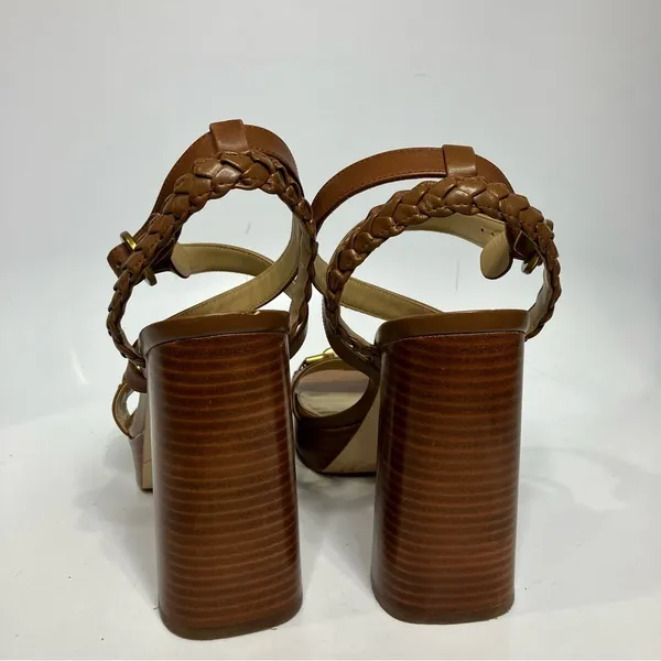 Michael‎ Kors Kailey embellished platform Sandals brown size 9.5 - Image 8