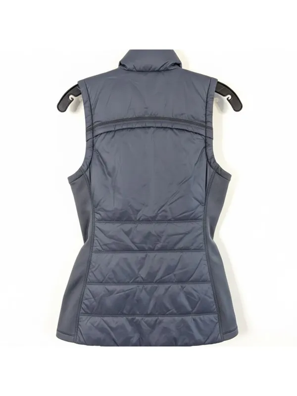Athleta Rock Ridge‎ PrimaLoft Quilted Puffer Vest Gray Size XS EUC - Image 3