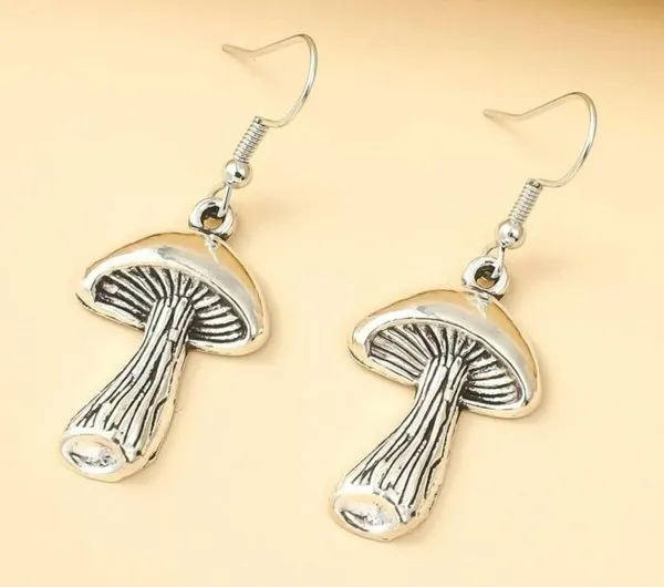 Mushroom earrings - Image 2