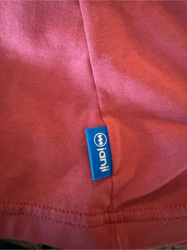 Janji medium Clay red Circa Daily Tee Short Sleeve Fitted Running Pilates Yoga - Image 5