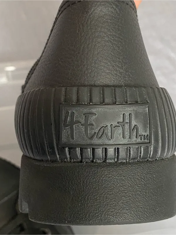 Blowfish Malibu 4Earth Black Lug Sole Combat Boots Fits US 8 Monochromatic - Image 5