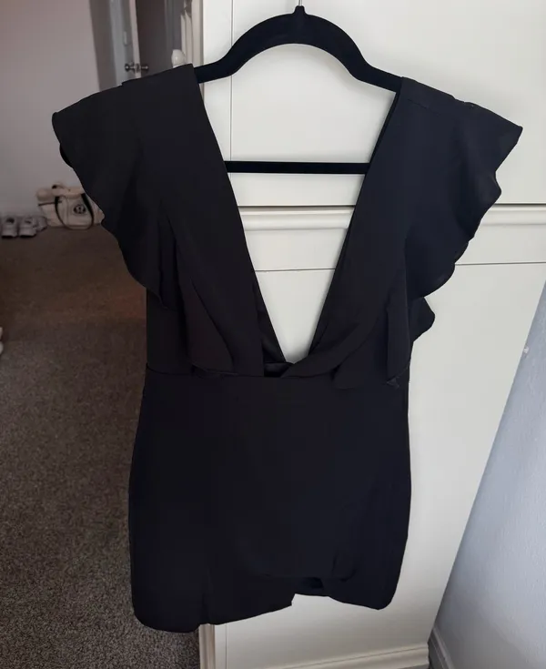 superdown Black Mini Dress - Image 2