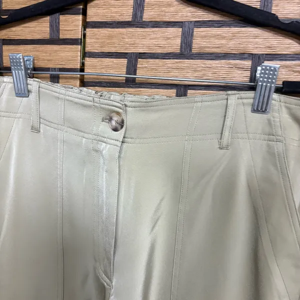 Joie Light Green Satin Cargo Pants Size 6‎ - Image 4