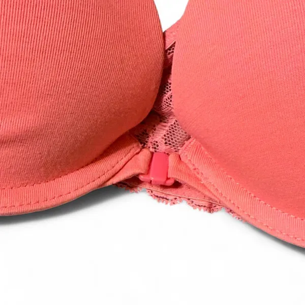Victoria’s Secret Lacie Push-Up Front-Close Racerback Bra 32B Pink - Image 5