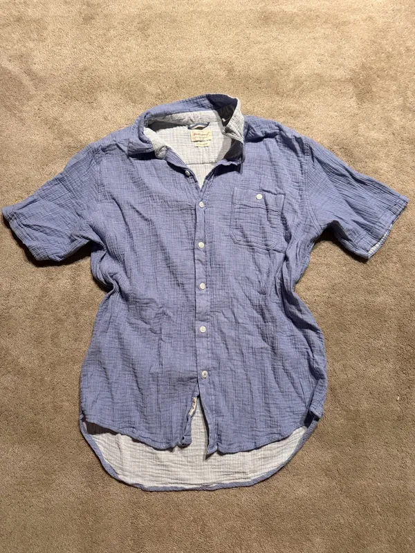 Weatherproof Vintage Double Layer Button-Up Shirt – Size XL - Image 2