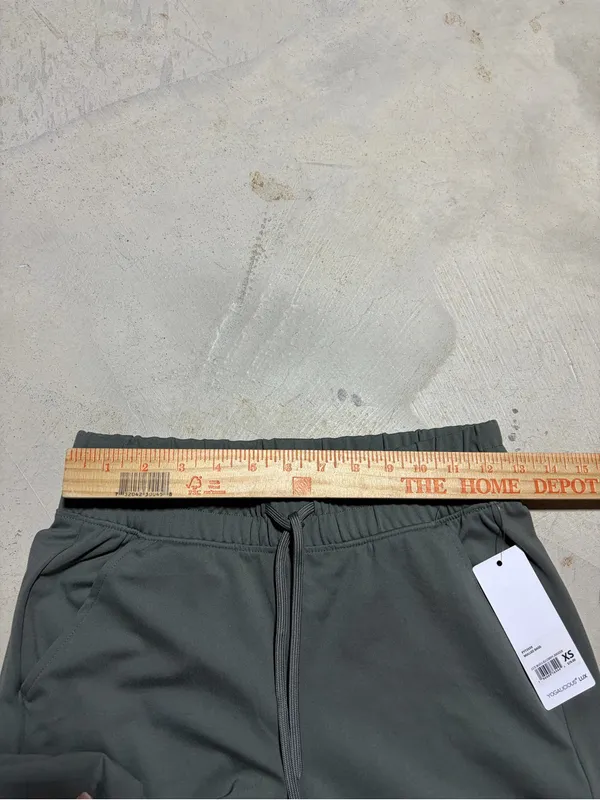 Yogalicious lux NWT lux maya illusion jogger mulled basil XS MSRP$78 - Image 4