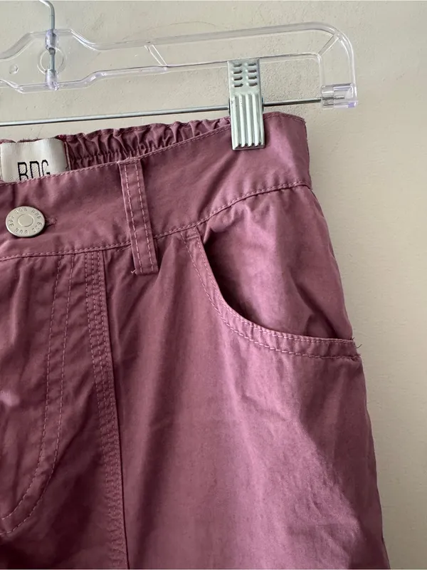 Urban Outfitters NEW BDG Mauve Pink Riley Classic Cargo Pants - Image 6