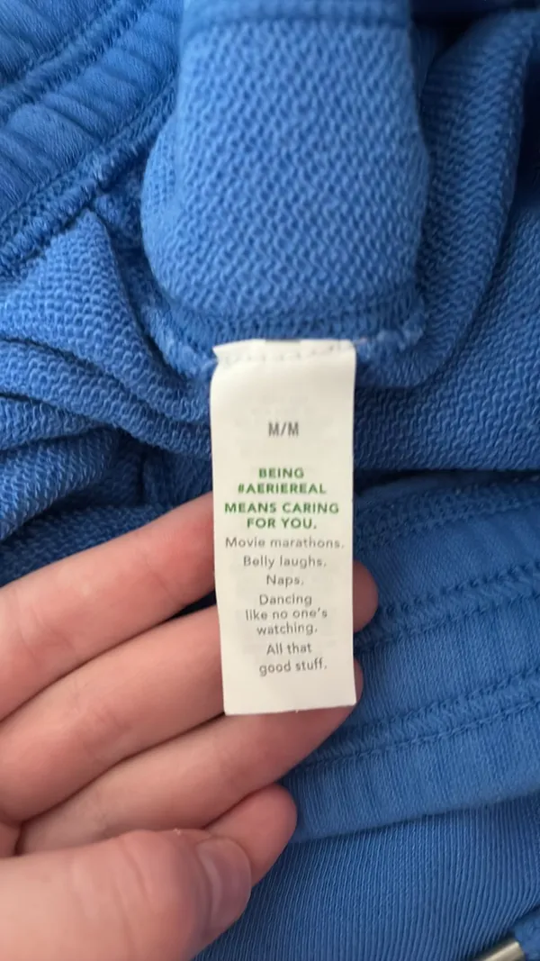 Aerie Blue Sweatpants Jogger - Image 4
