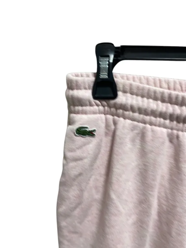 Lacoste Jogger Pants Pink Size 40 (M) Preppy Loungewear Athleisure Casual Spring - Image 8