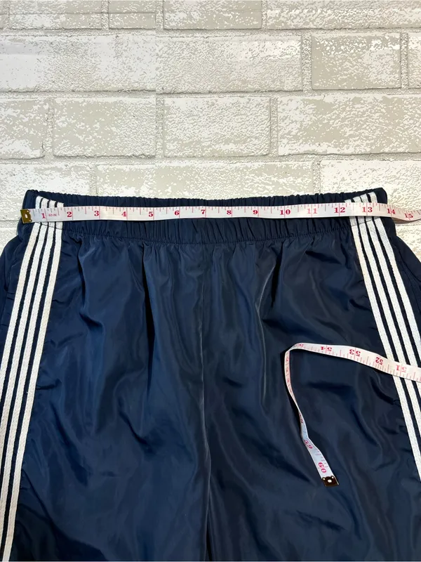 Edikted Remy Tie Sporty Track Pants Navy size Medium - Image 7
