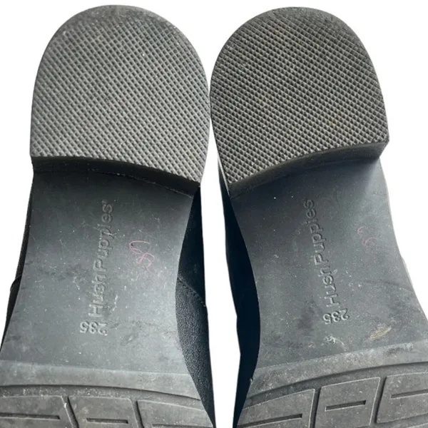 HUSH PUPPIES Ortholite Faux Leather Boots, US7 - Image 5