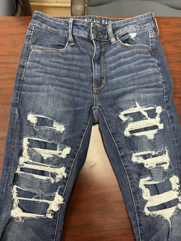 American Eagle 360 Next Level Stretch Hi-Rise Jegging Jeans Size 6 Long - Image 2