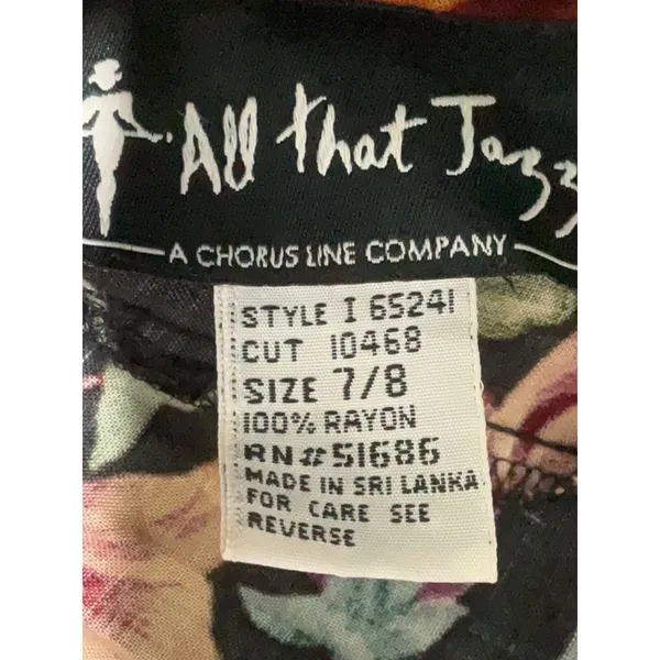 Vintage All That Jazz Dark Floral Black Crossback Maxi Dress Sleeveless Romantic - Image 9