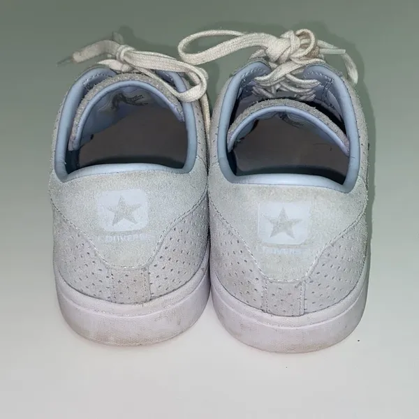 Converse‎ Womens Perforated Low Top Casual sneakers A18 - Image 5