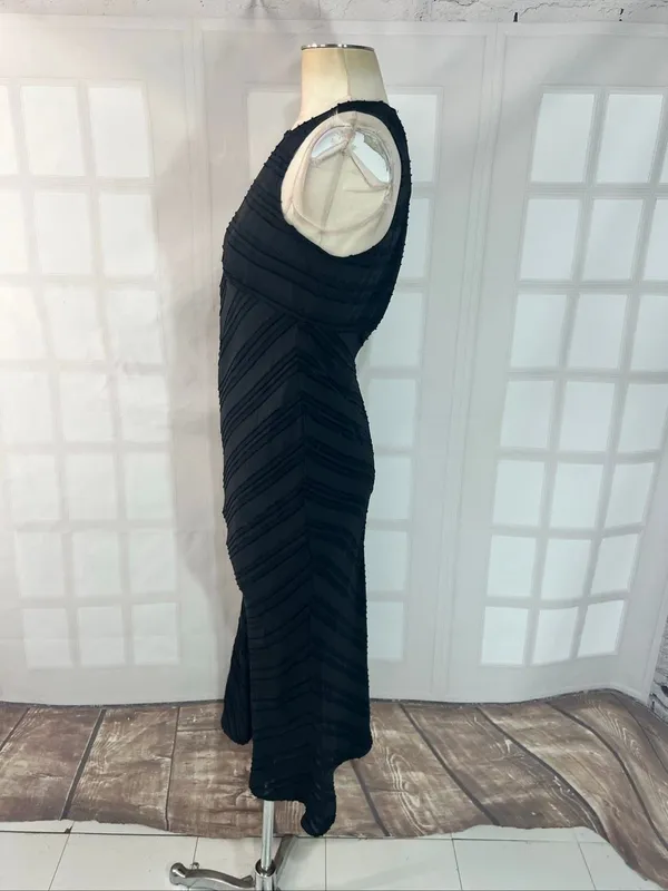 Anthropologie Maeve Textured Slip Midi Dress size xxs - Image 10