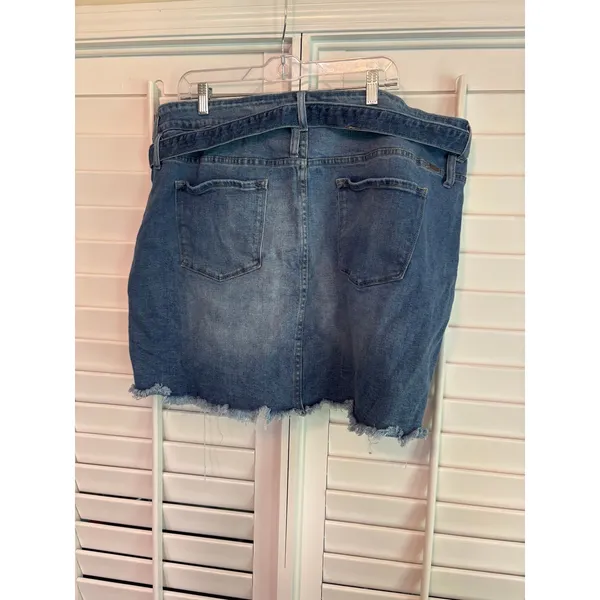 KanCan Denim Belted Mini Skirt Size‎ 24 - Image 2