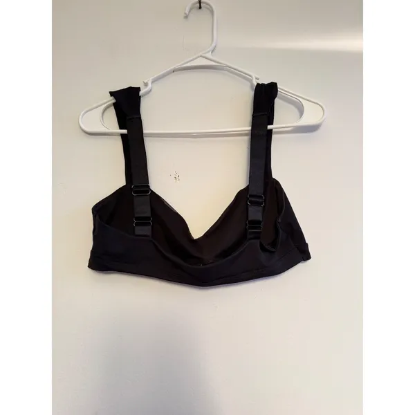 Intimately Free People Womens Black‎ Mesh Lined Adjustable Strap Bralette size L - Image 2