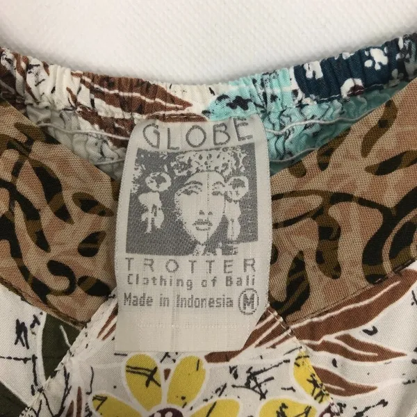Globe Trotter V-Neck Sleeveless Floral Dress Size M - Image 3