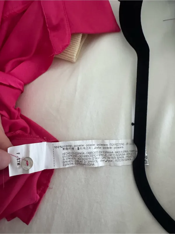Zara button down satin shirt - Image 4