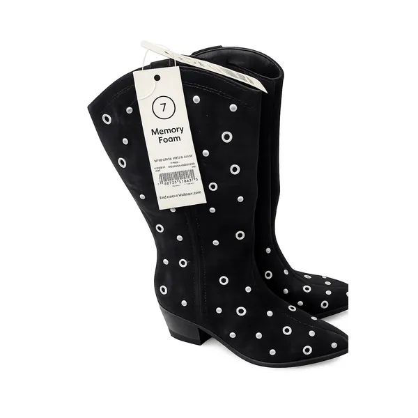No Boundaries women's western grommet‎ boots - Image 3