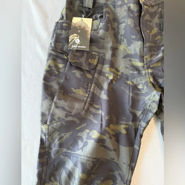 Women’s Tactical Cargo Pant with Expandable Side Waistband Size Large #260632 - Image 2