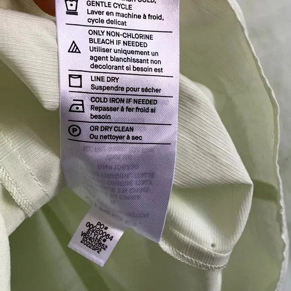 NEW Vince Draped Square Neck Top in Honeydew‎ - Image 8