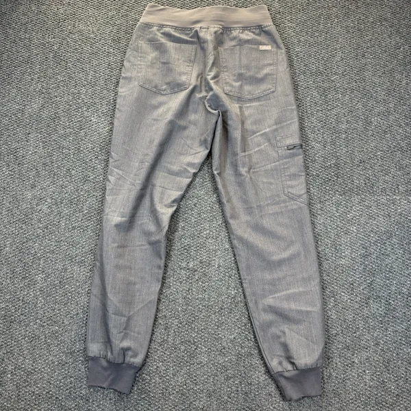 Figs‎ Zamora Scrub Pants Womens XS/P Gray Green Joggers Nursing Medical Vet - Image 2