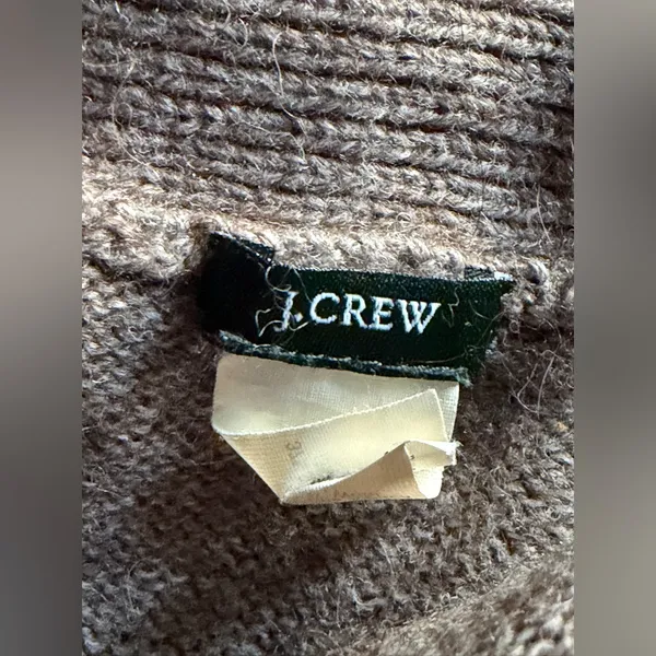 J Crew Brown Sweater Size M - Image 3