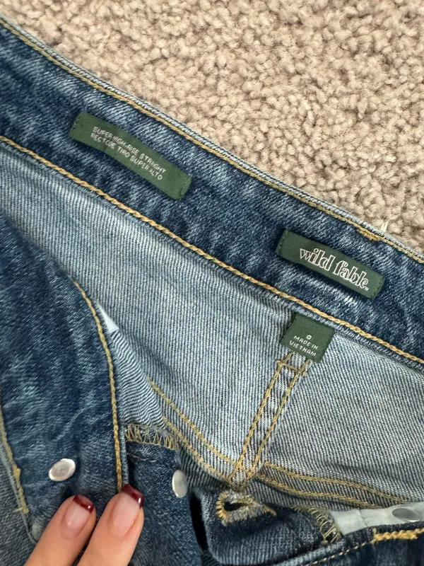 Ripped High-Waisted Jeans Wild Fable - Image 3