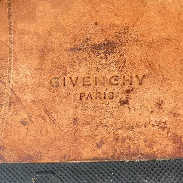 Givenchy 20mm women’s pink lizard embossed chain loafers mules size IT 37 US 7 - Image 16