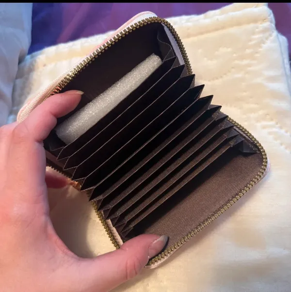 New compact pink bow wallet - Image 2