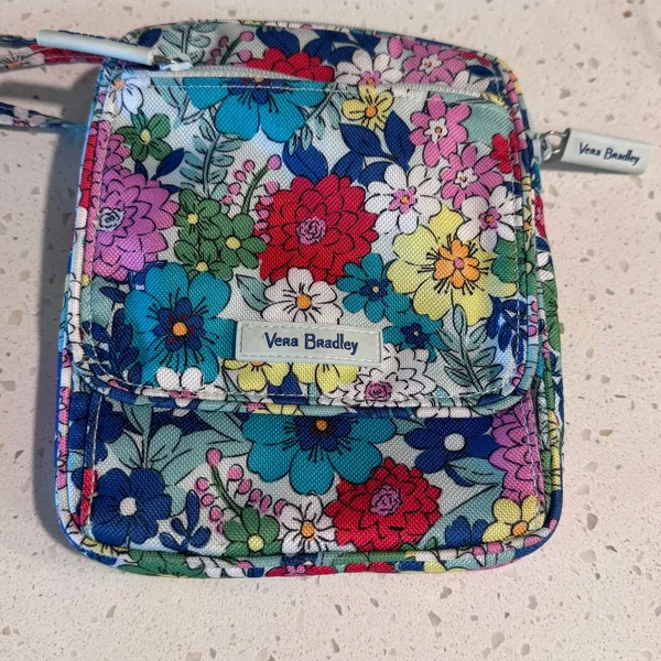 Vera‎ Bradley Ultralight Mini Hipster Floral Crossbody Bag Small Purse ID Window - Image 3