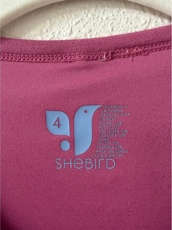 Shebird Pintuck Tank Bra Dress Pink Size 4 / Medium Colorful Comfy Coastal - Image 5