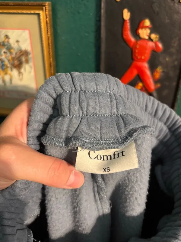 Comfrt Blue Sweatpants Joggers Sz XS - Image 3
