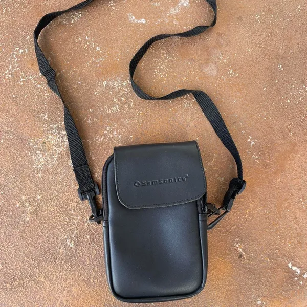 Urban Outfitters Samsonite Crossbody Bag Classic Black Adjustable Strap - Image 2