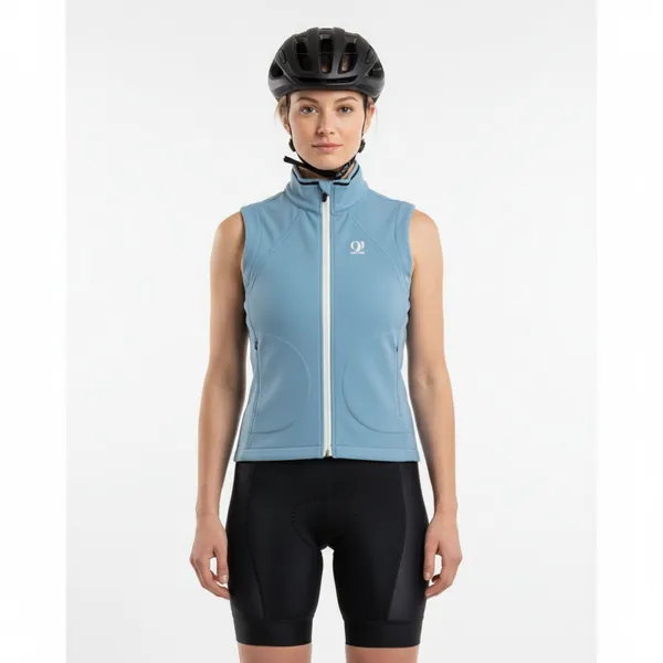 Pearl Izumi Blue Zip Up Sport Sleeveless Athletic Vest. M - Image 7