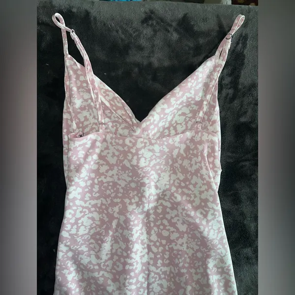Abercrombie & Fitch Twist Front Slip Midi Dress Size XS - Image 12