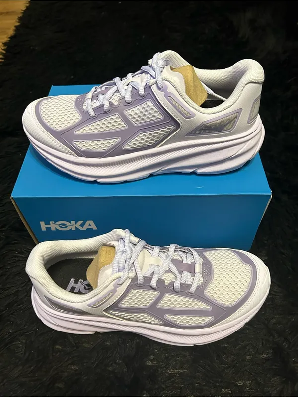 HOKA Clifton purple athletic training running shoes sneakers women’s 8 new - Image 8