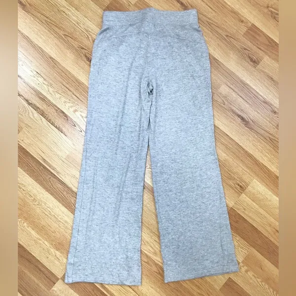 Johnny Was CALME Gray Wide Leg Pant‎ Pull On Casual Relaxed Soft Size Small New - Image 2