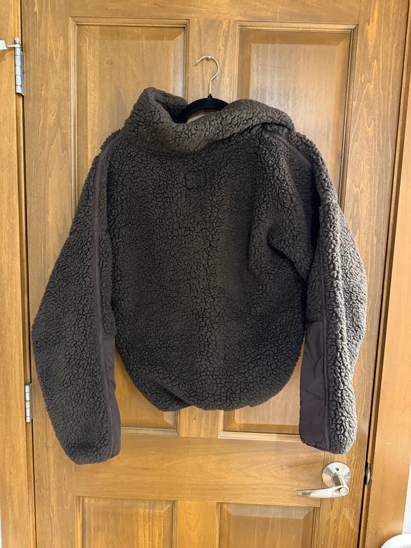 Abercrombie Brown Sherpa 1/4 Zip - Image 2