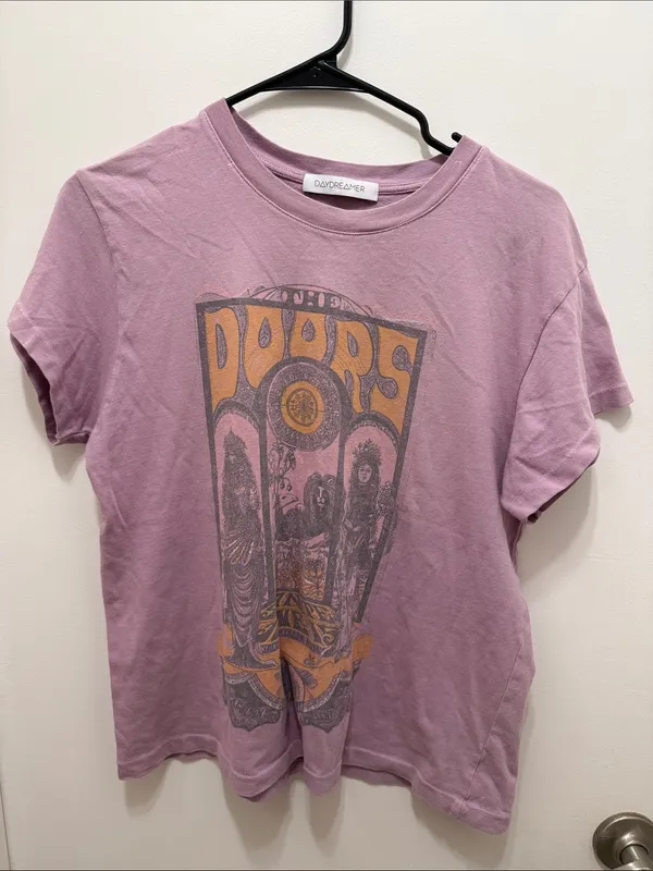 Daydreamer the Doors purple band tshirt - Image 2