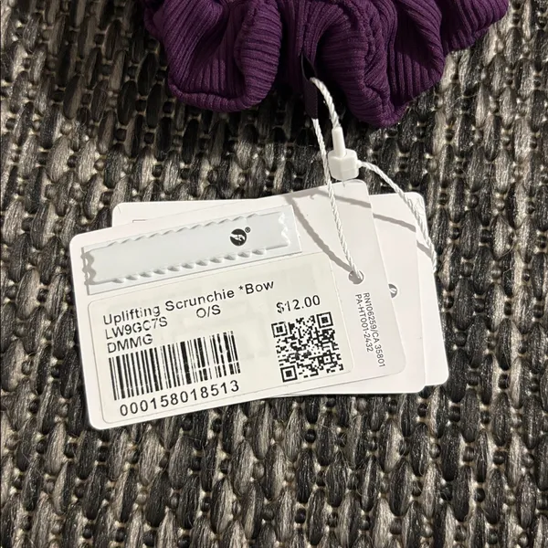 Lululemon uplifting scrunchie *bow - Image 2