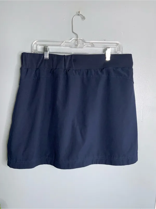 Westbound Navy Pull‑Tie Skort With Pockets Large - Image 5